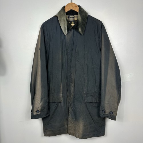 Barbour border waxed jacket - waxed,