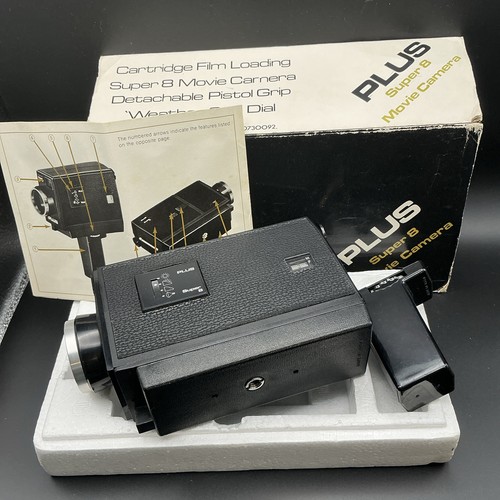 Plus super movie camera - 8,