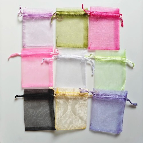 100pcs organza gift bags - 10-100pcs,