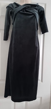 Women Dress Zara Velvet Velour special ocassion  Dress Size S Excellent