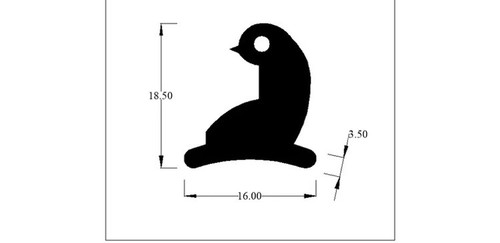 Black epdm triumph - black,