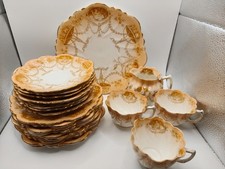 Redfern & Drakeford Balmoral 2889 tea set cameo style c1890s Staffordshire