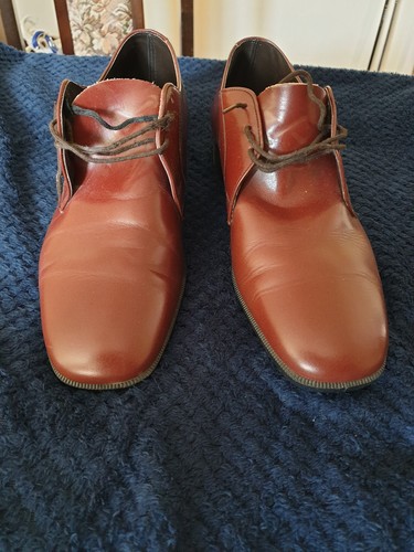 Mens formal brown shoes - brown,
