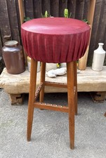 Vintage Bar Stool Tall
