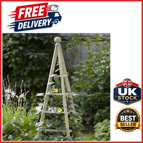 Wooden garden obelisk plant - wooden,