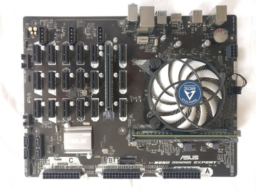 Asus b250 mining rig i3 - rig, +
