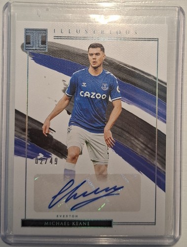 Michael keane auto panini - michael,
