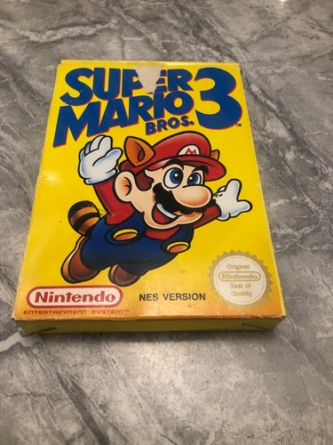 Super mario bros nes - bros, box
