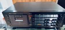 SERVICED NAKAMICHI DRAGON DOUBLE DIRECT DRIVE CAPSTANS 3 HEAD AUTO CASSETTE DECK