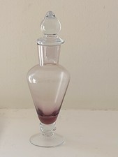 Vintage Handblown Clear &