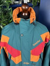 90s Schoffel A Max Gore-Tex Gtx Hooded Ski Jacket Waterproof Mens 40 Large