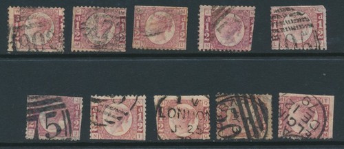 1870 halfpenny pls - gb,,