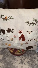 Embroidered Cushion Cover