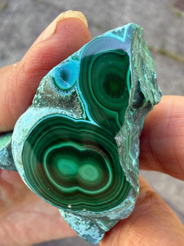Malachite crystal freeform - malachite,