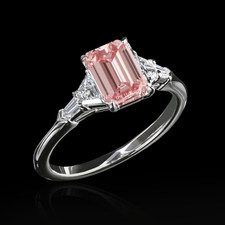 Fancy Intense Pink Ring 2.50