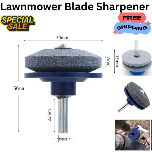 Lawnmower blade sharpener - blade,