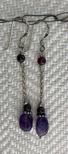 925 Sterling Silver Amethyst