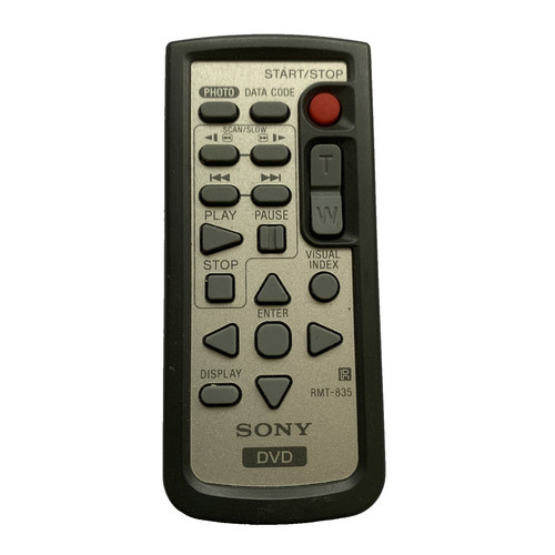 Sony rmt 835 remote control - remote,