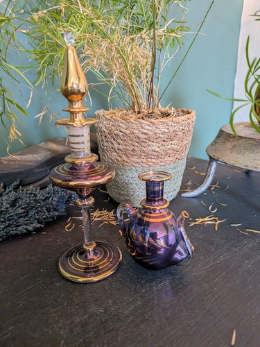Vintage egyptian hand - egyptian, blown