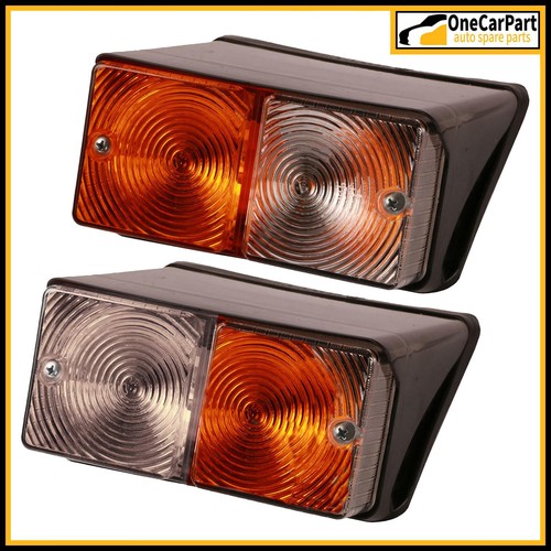 Pair front lights for - lh, rh
