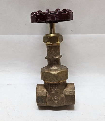 Crane 634e gate valve - valve, 3/4"
