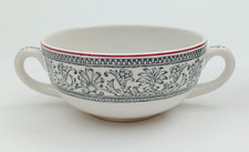 Dunn Bennett Burslem Vitrified Ironstone Soup, Two Handled Bowl