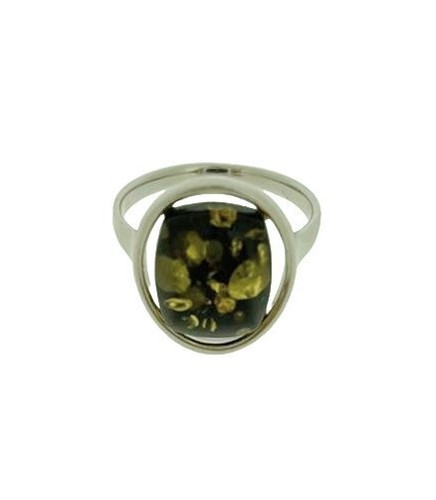 Silver ring with - , cushion