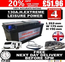 12V 130AH 130 AH Leisure