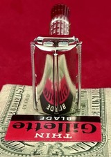 Vtg. 1958 Gillette Red Tip