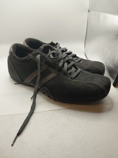 Skechers Sneaker Mens Size 13 Black Suede Urbantrack 60311 Bicycle Toe 