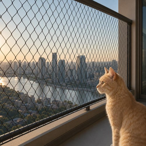 10x5m cat safety net - 10x5m,