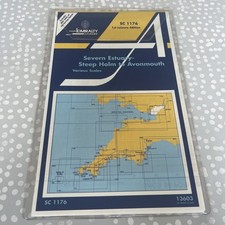 Admiralty Leisure charts SC 1176 Severn Estuary 1st leisure edition used  