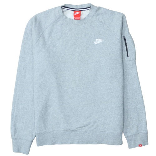Nike men grey - men's, crew