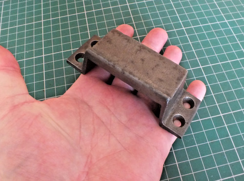 Reclaimed antique rim lock - antique,