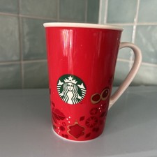 Starbucks Christmas Theme Ceramic Coffee Cup With Mermaid Motif 2013