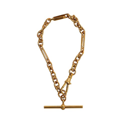 Pre owned 9ct gold albert - gold,