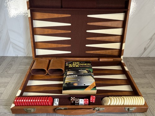 Vintage backgammon carry case - backgammon,