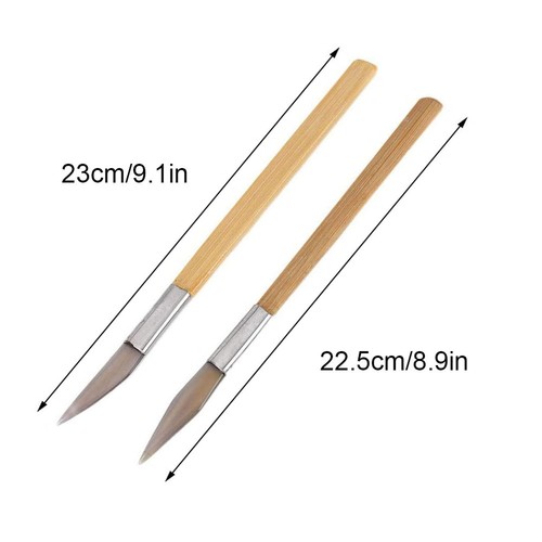 Agate knife edged burnisher - edged,