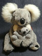 SOFT PLUSH MOTHER KOALA BEAR WITH BABY FROM JUMBUCK AUSTRALIA