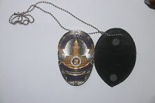 LAPD LOS ANGELES POLICE LEATHER HOLDER SEE DESCRIPTION *NO INSIGNIA*