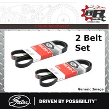 Gates Drive Belt Fan Belt Set