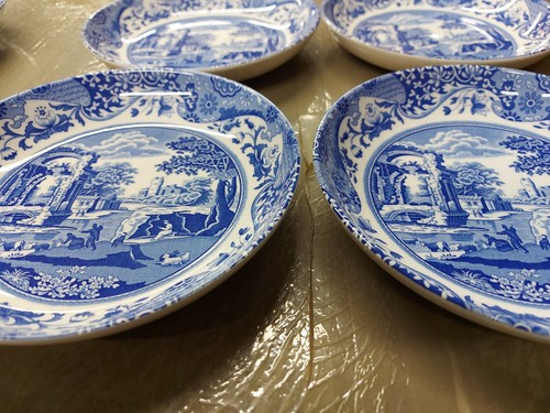 Spode blue italian - italian, of