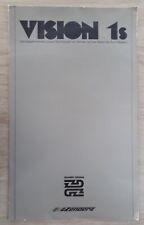 Zender Vision 1S Brochure c.1983 - Audi Quattro Based  Large Format