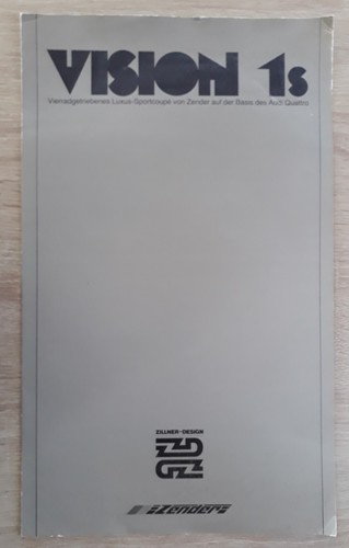 Zender vision brochure - zender, 1s