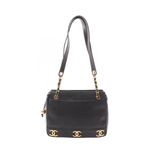 Chanel triple coco mark tote - chanel,