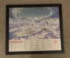 Framed original 1976 Innsbruck
