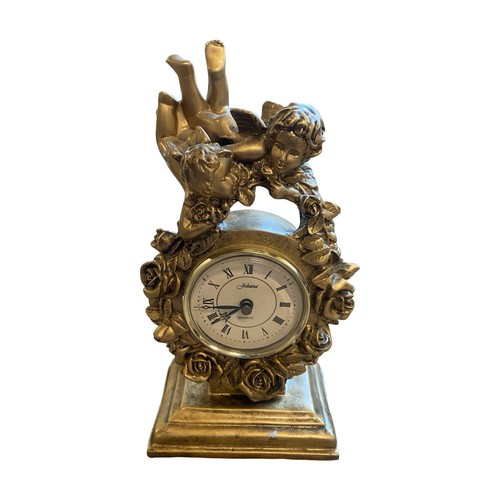 Juliana cherub mantel clock - cherub,