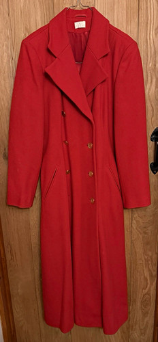 Whistles red wool long - red,