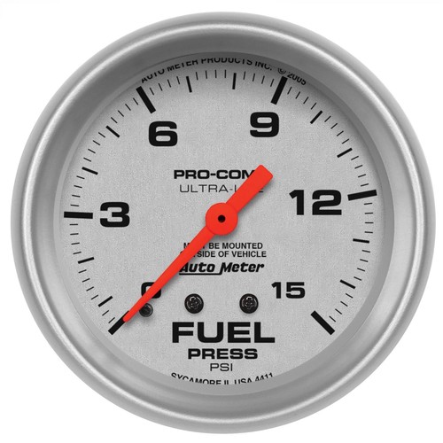 Auto meter fuel pressure - auto,