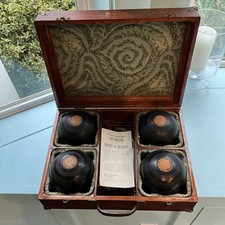 Vintage Townsend & Clark Champion Lawn Bowling Balls, 4pc Set